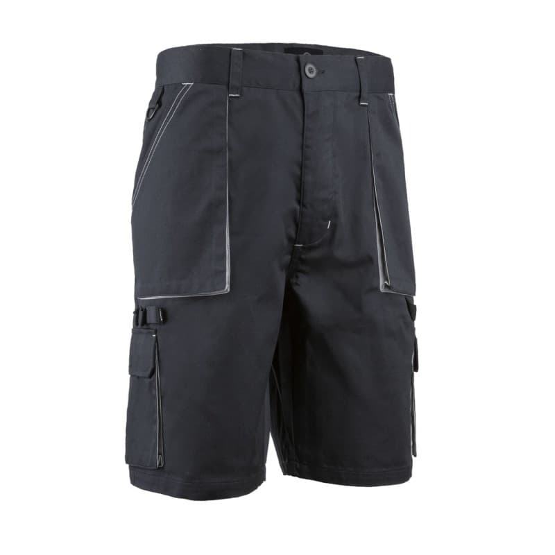 Coverguard - Bermuda de travail bleu marine gris NAVY II - L - Bleu Marine / Gris