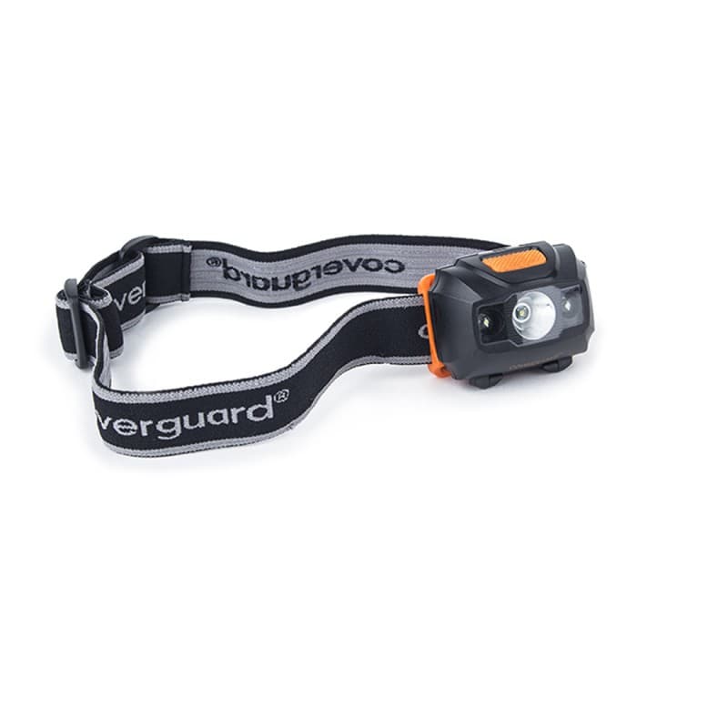 Coverguard - Lampes frontales LED 150 lm (Pack de 6) - Unique - Noir / Orange