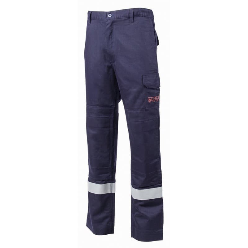 Coverguard - Pantalon de travail multirisques bleu marine  THOR - L - Bleu Marine