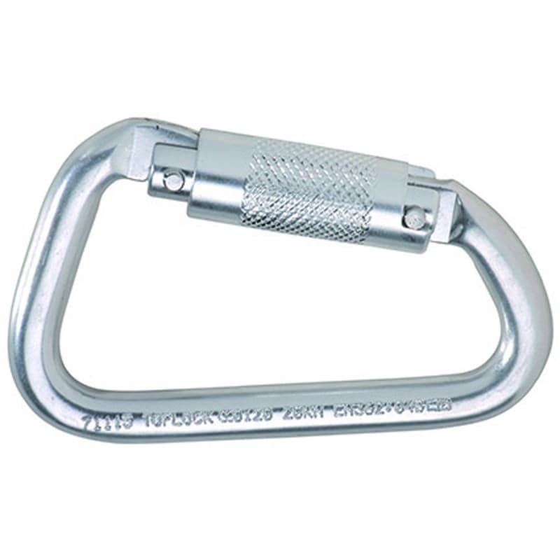 Coverguard - Mousqueton automatique en aluminium - Unique - Blanc