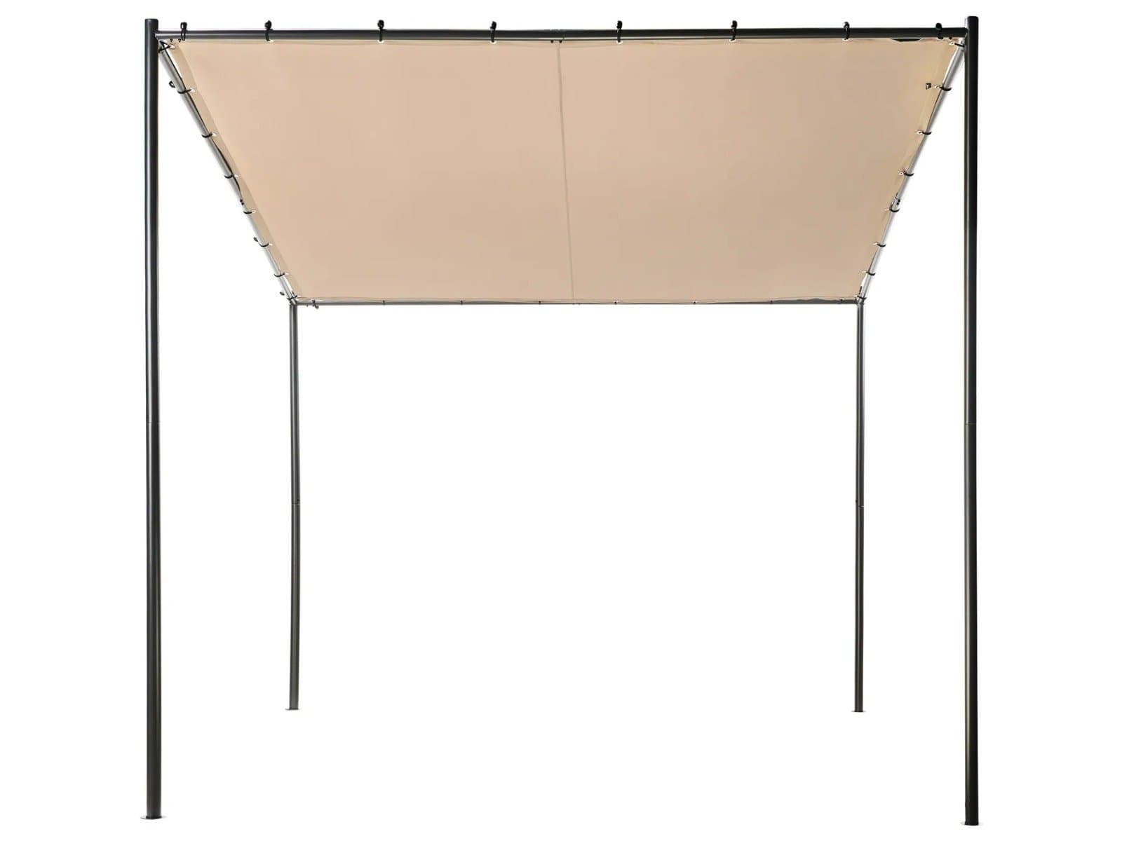 Gazebo VIMINO Metal Taupe