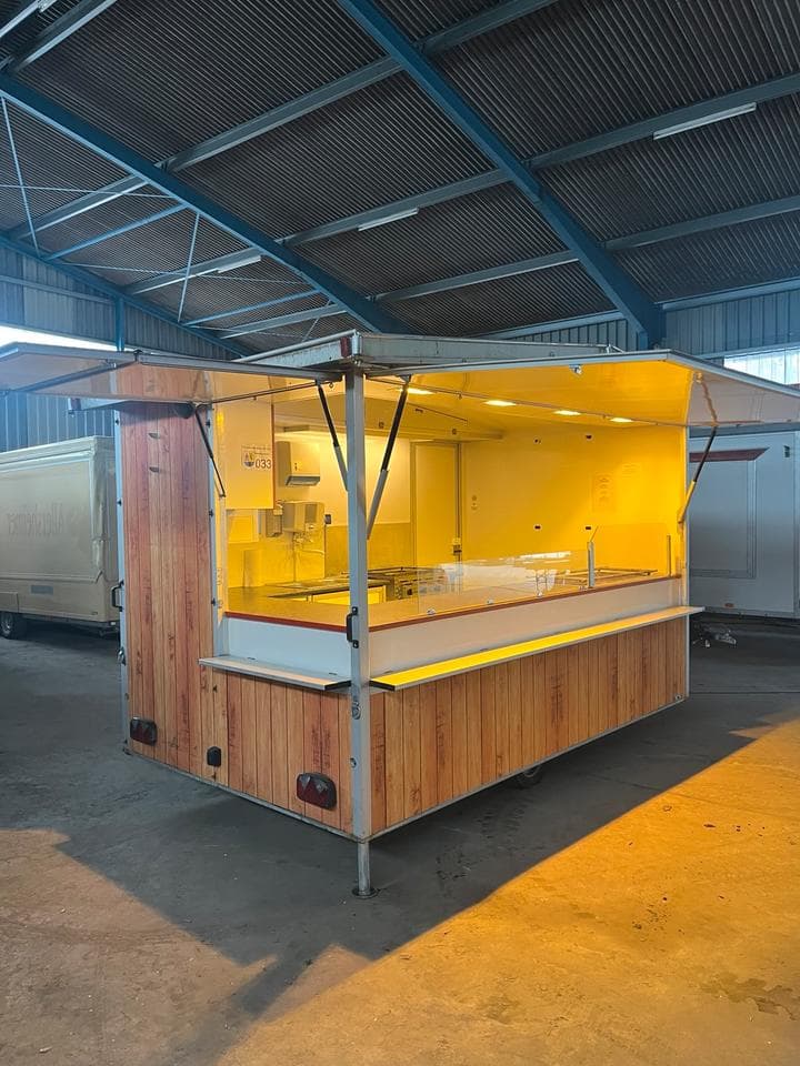 Remolque de venta para snack bar