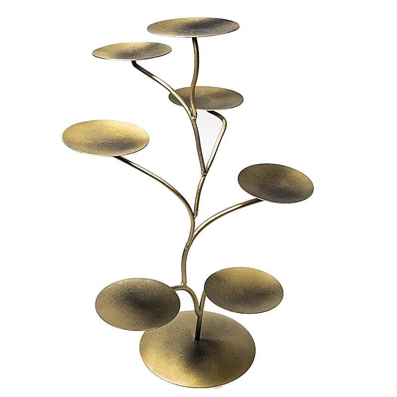 Présentoir métallique pour Bougeoirs Lotus