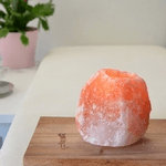 Bougeoir en Cristal de Sel Himalaya Rock 1kg