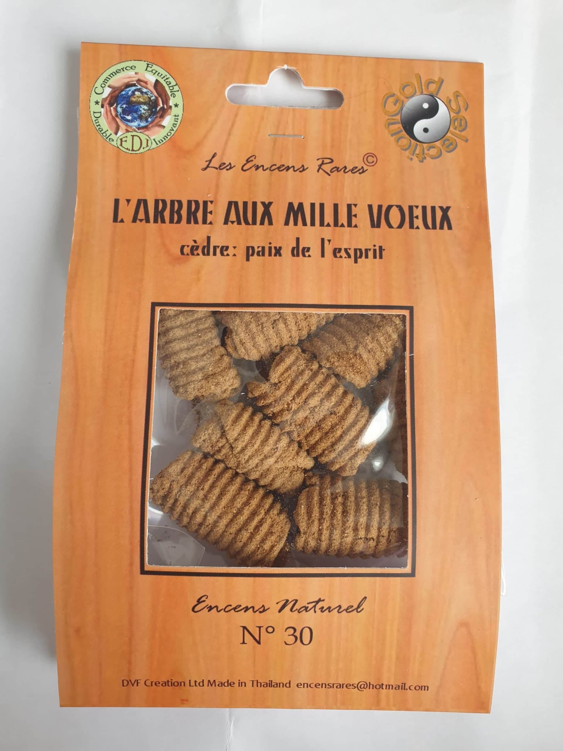 Encens rares : Arbre aux mille voeux -