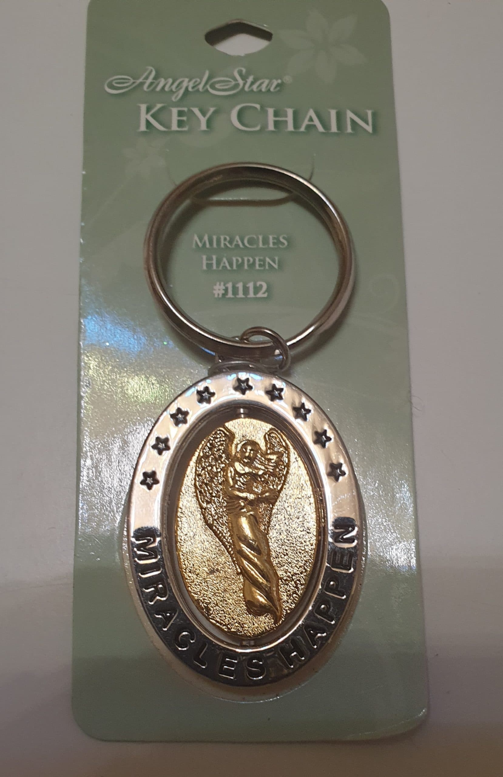 Porte clef les miracles arrivent — 8.75 cm