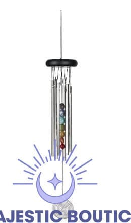 Carillon bois 7 pierres des chakras