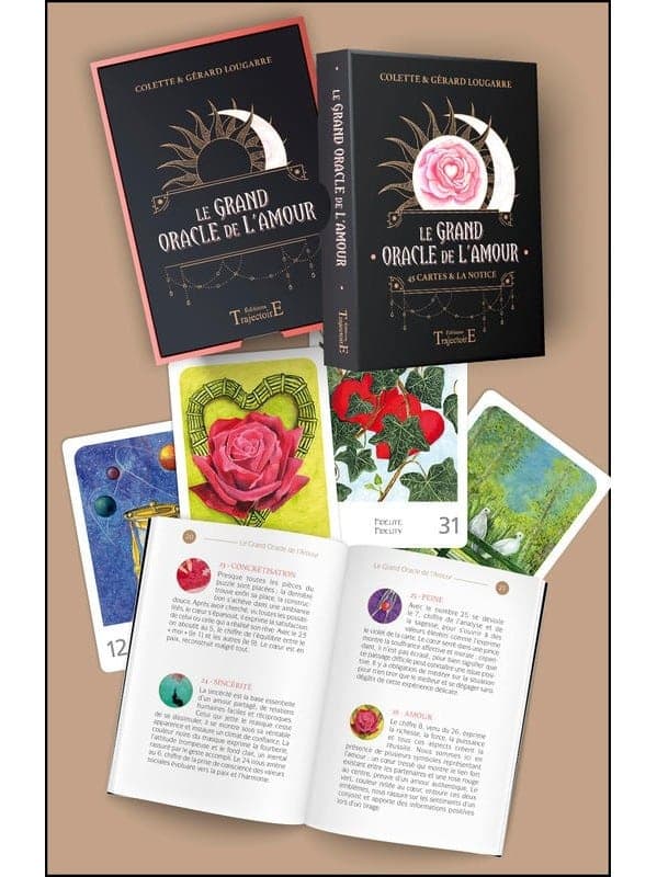 Le grand Oracle de l'Amour - 45 cartes & la notice - Coffret