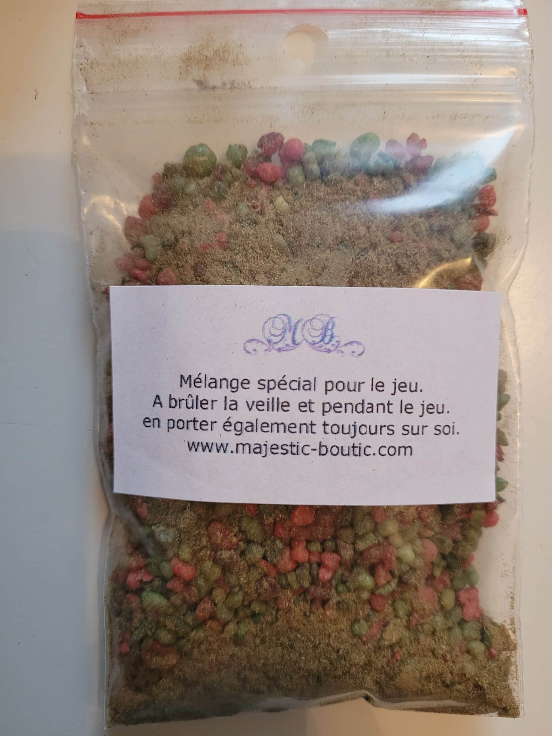 Encens Chance pour le jeu