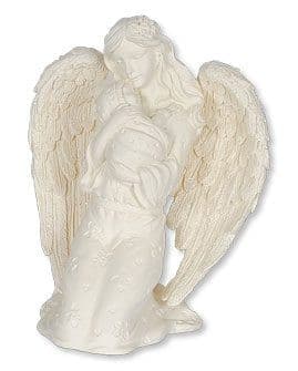 Statuette Ange avec un bébé