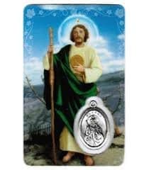 Carte Médaille Saint Jude