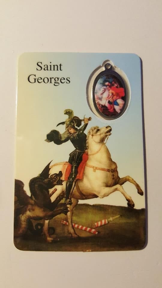 Carte Médaille Saint Georges