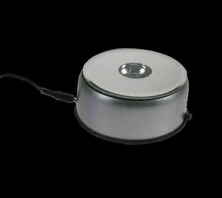 Base tournante avec LED Colorées 220V
