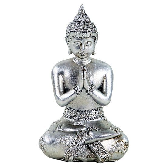 Bouddha priant - couleur argent - Thailande