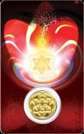 Carte Médaille Archange Raziel