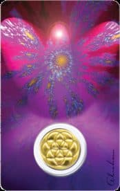 Carte Médaille Archange Uriel