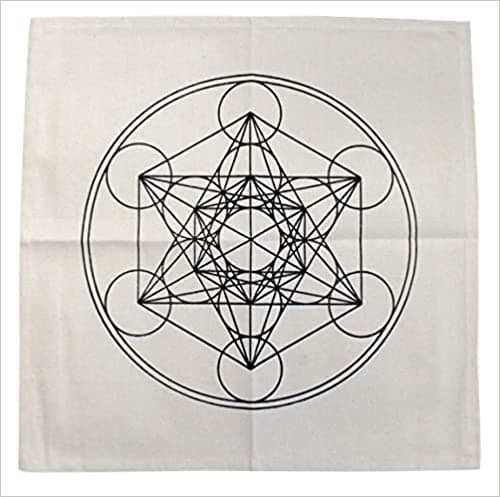 Tapis de Géométrie Sacrée - Cube de Métatron