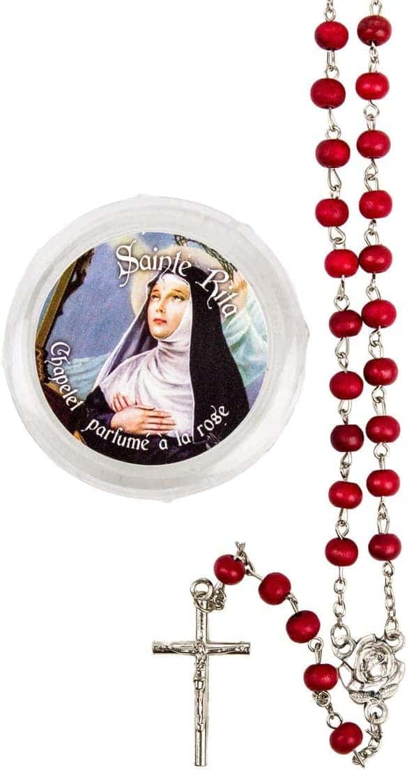 Chapelet Ste Rita Parfumé