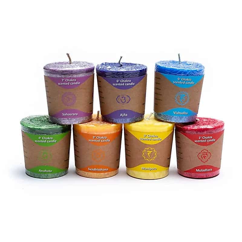 Bougies parfumées 7  Chakras