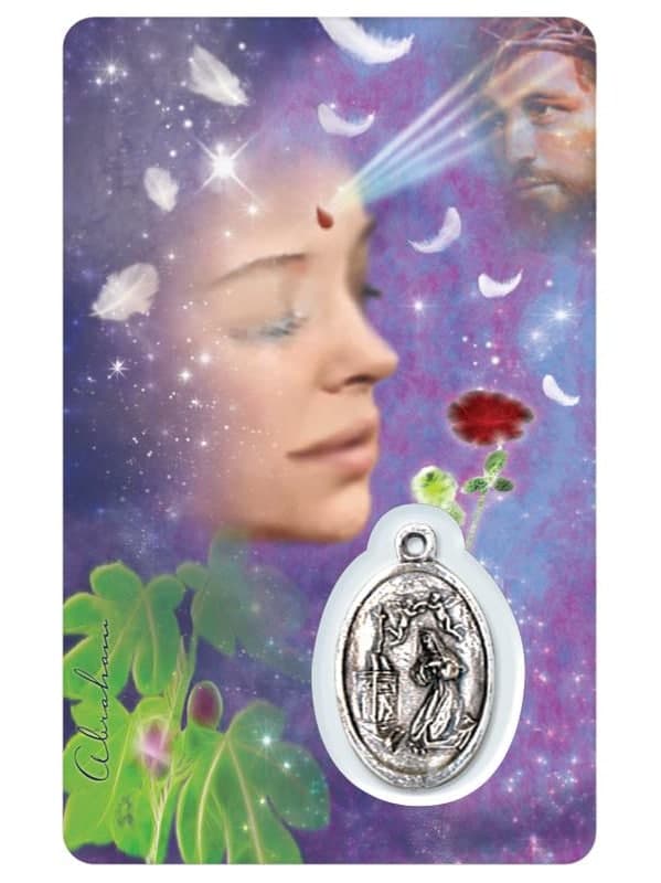 Carte Médaille Sainte-Rita
