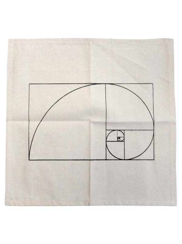 Tapis de Géométrie Sacrée - Spirale d'Or