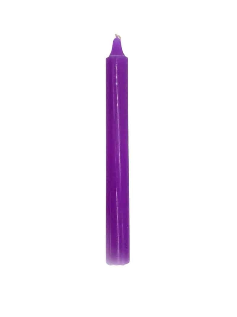 Bougie Teintée dans la masse Violet