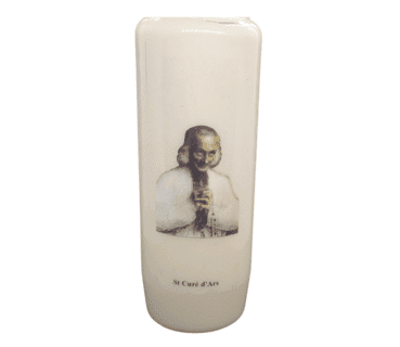 Bougie de Neuvaine au Saint Curé D'Ars