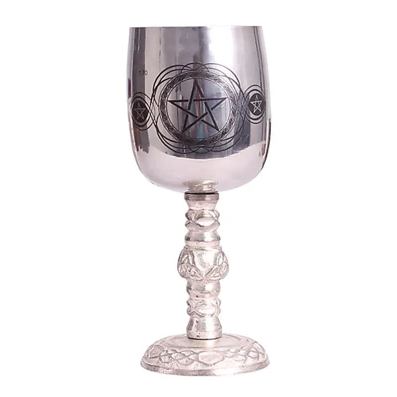 Calice avec Pentacle — 16×6 cm