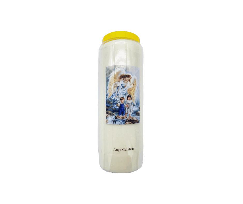 Bougie de neuvaine Ange Gardien
