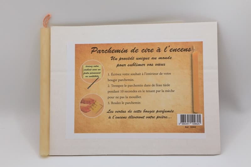 PARCHEMIN DE CIRE A SOUHAIT