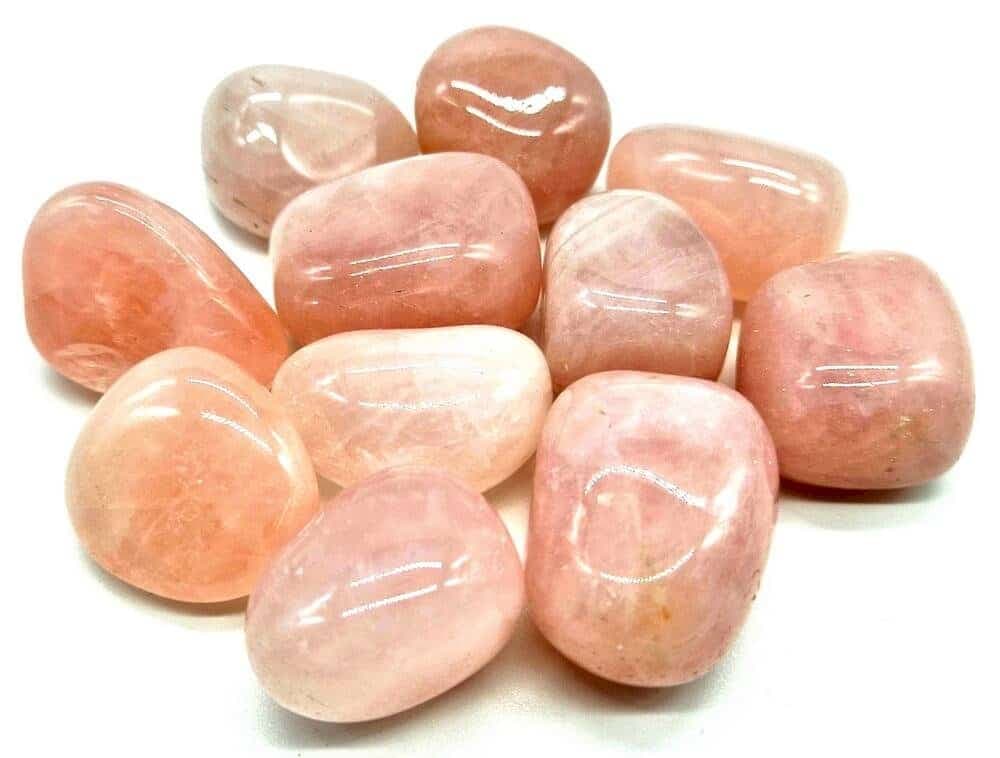 Quartz Rose 'B' roulées
