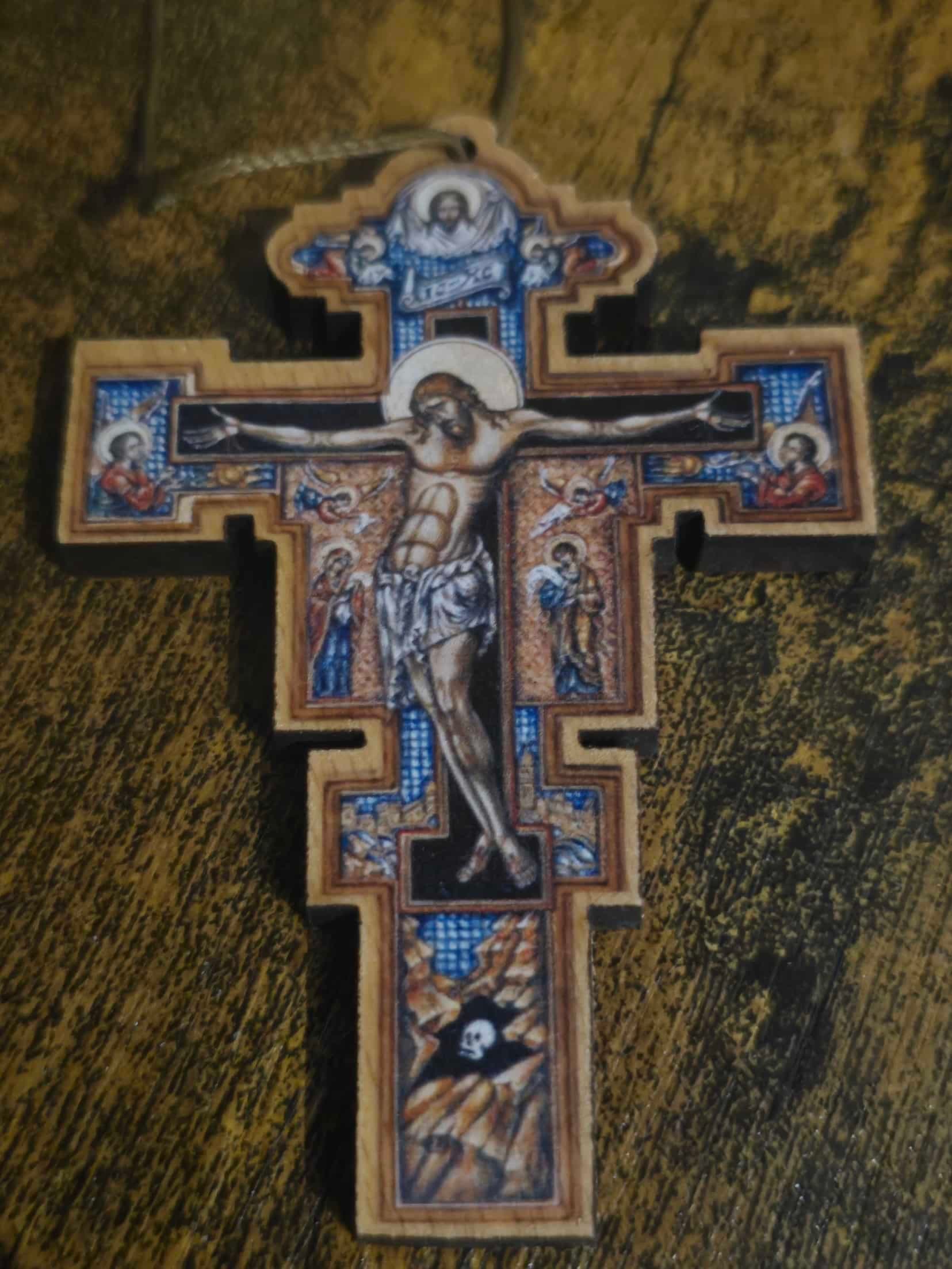 Croix Îcone Vie de Jésus