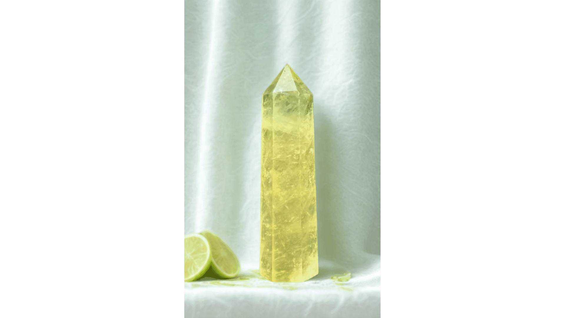 COLONNE DE CITRINE NATURELLE – 10 CM