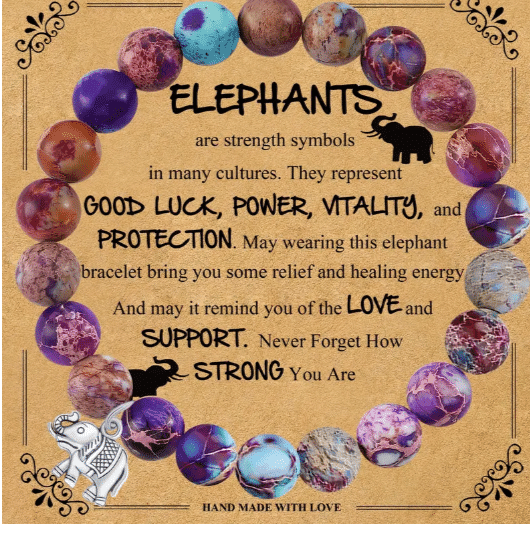 Bracelet Breloque Eléphant