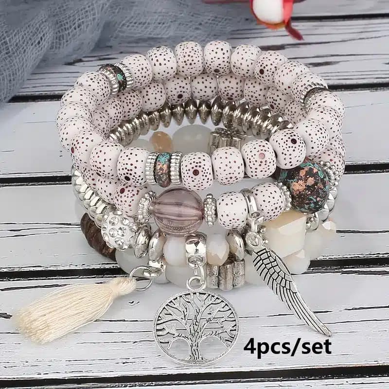 Bracelet Bohème Beige