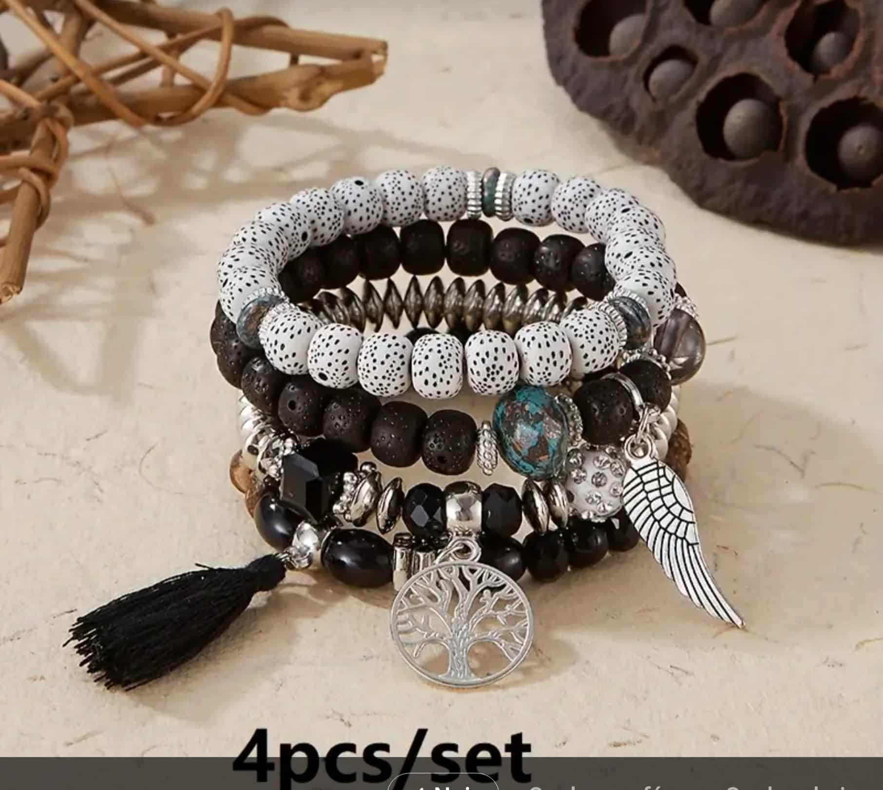Bracelet Bohème Noir