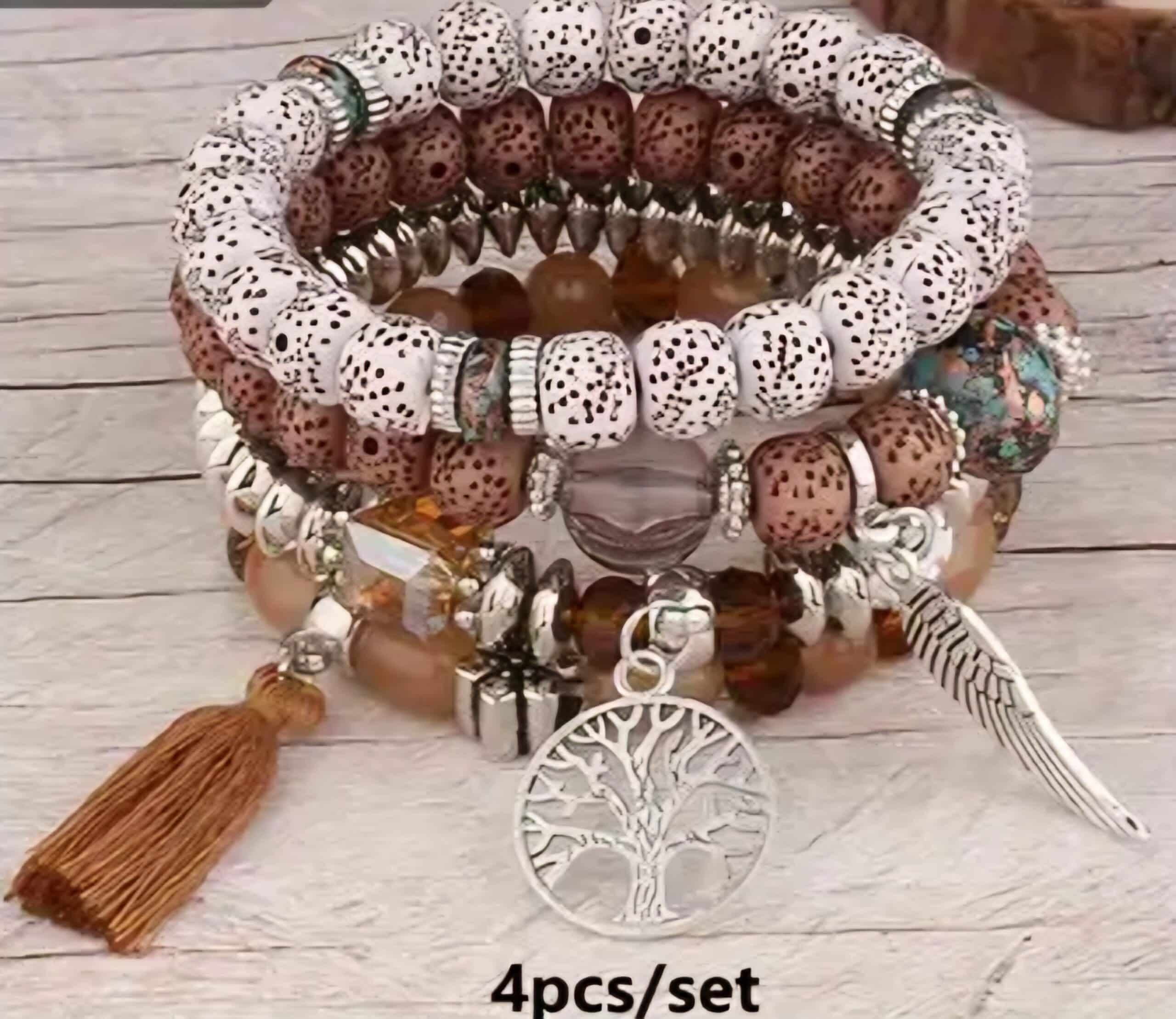 Bracelet Bohème Café