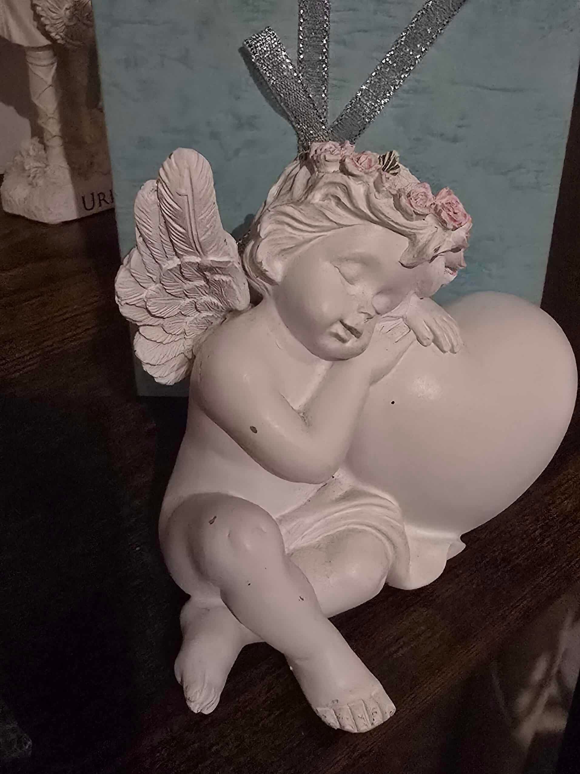 Statuette Ange Cœur