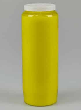 Bougie Neuvaine Jaune