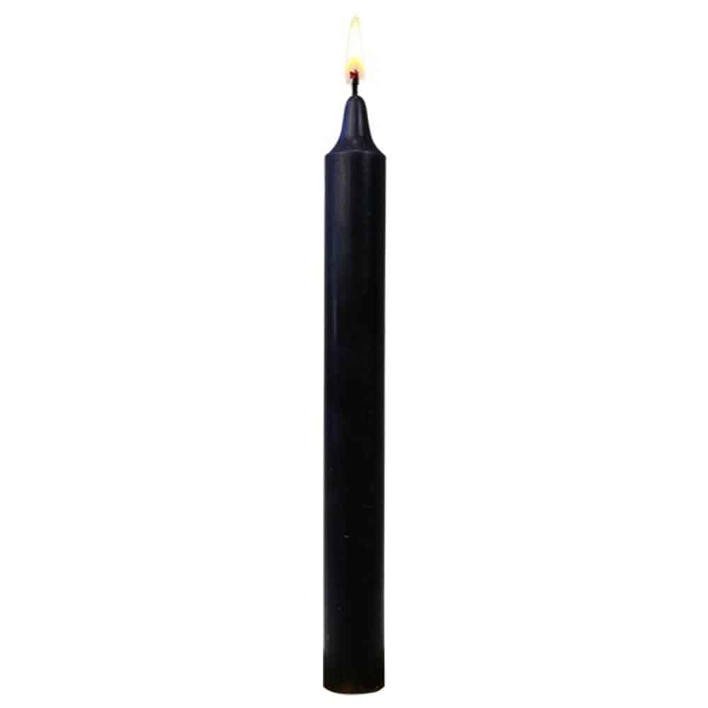 Bougie Teintée dans la masse Noire