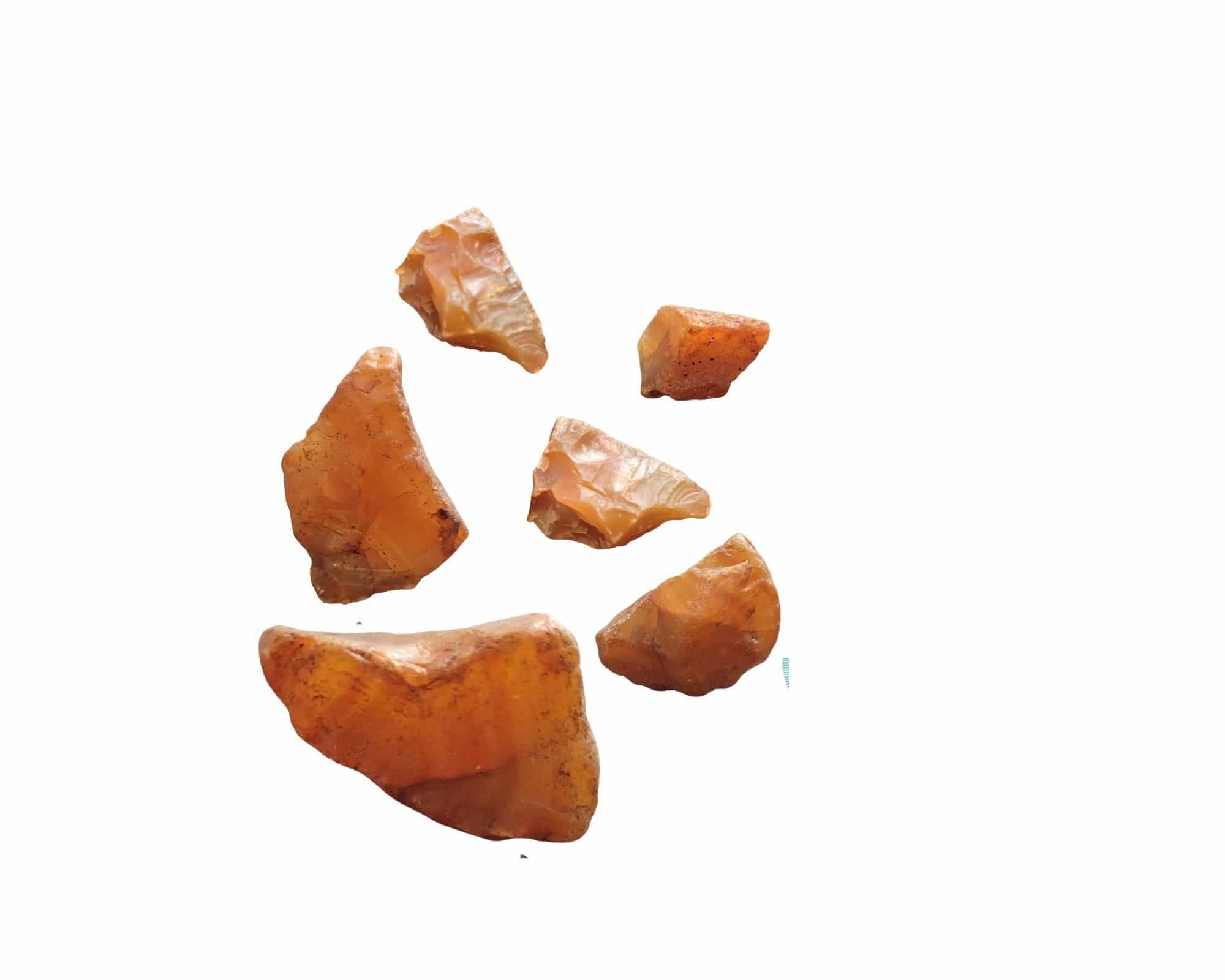 Agate Cornaline brute (Taille de la pierre: Grande)