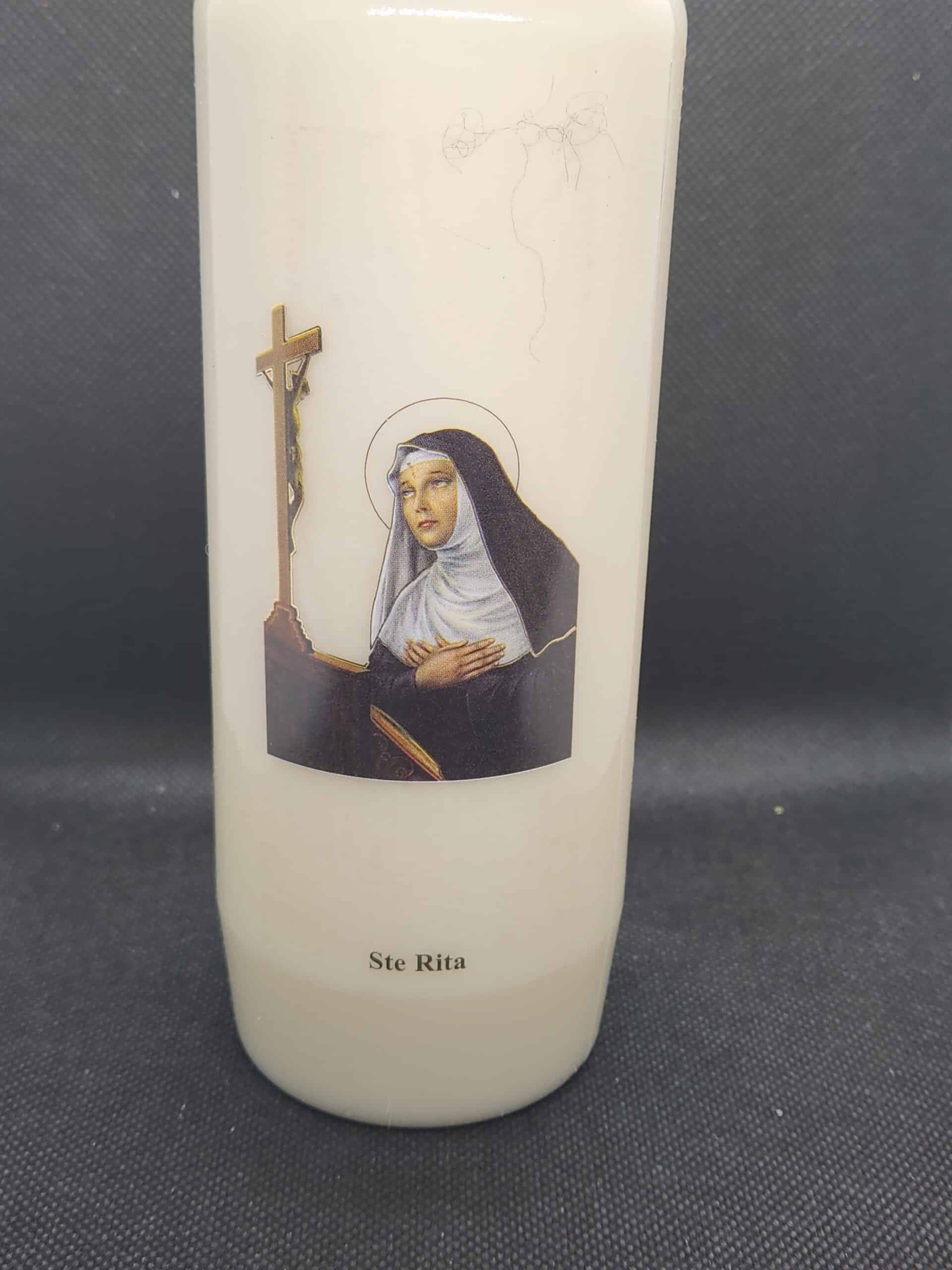 Bougie de neuvaine Ste Rita