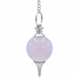PENDULE TERA QUARTZ ROSE