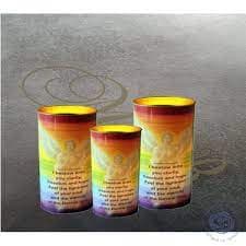 Bougie Affirmation de l'Archange Gabriel — 14×6 cm