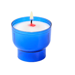 Bougie de dévotion  6 Heures bleue