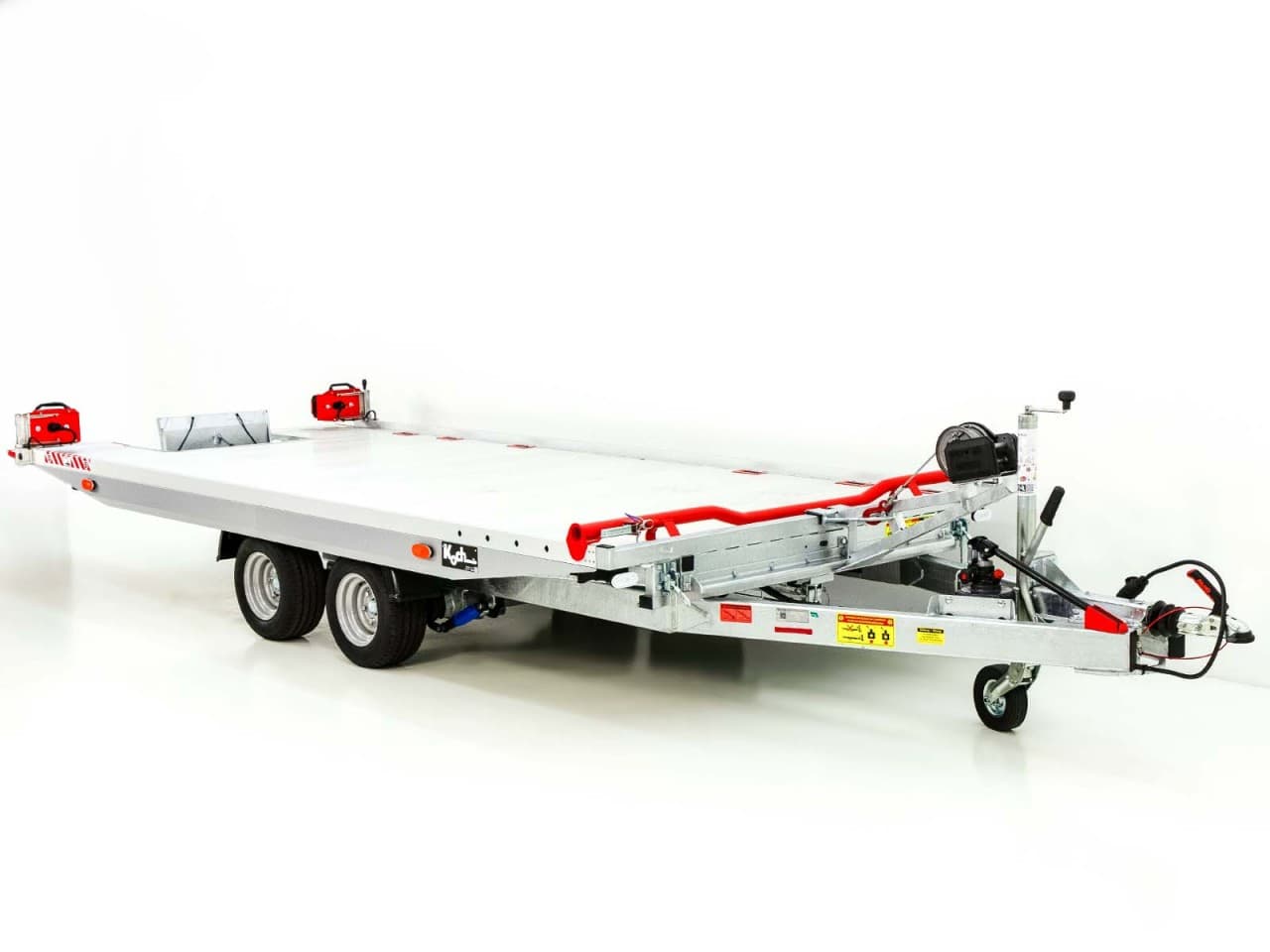 Vezeko Race Master autoaanhanger van aluminium, 194x460 cm, 2,7 ton - nieuw
