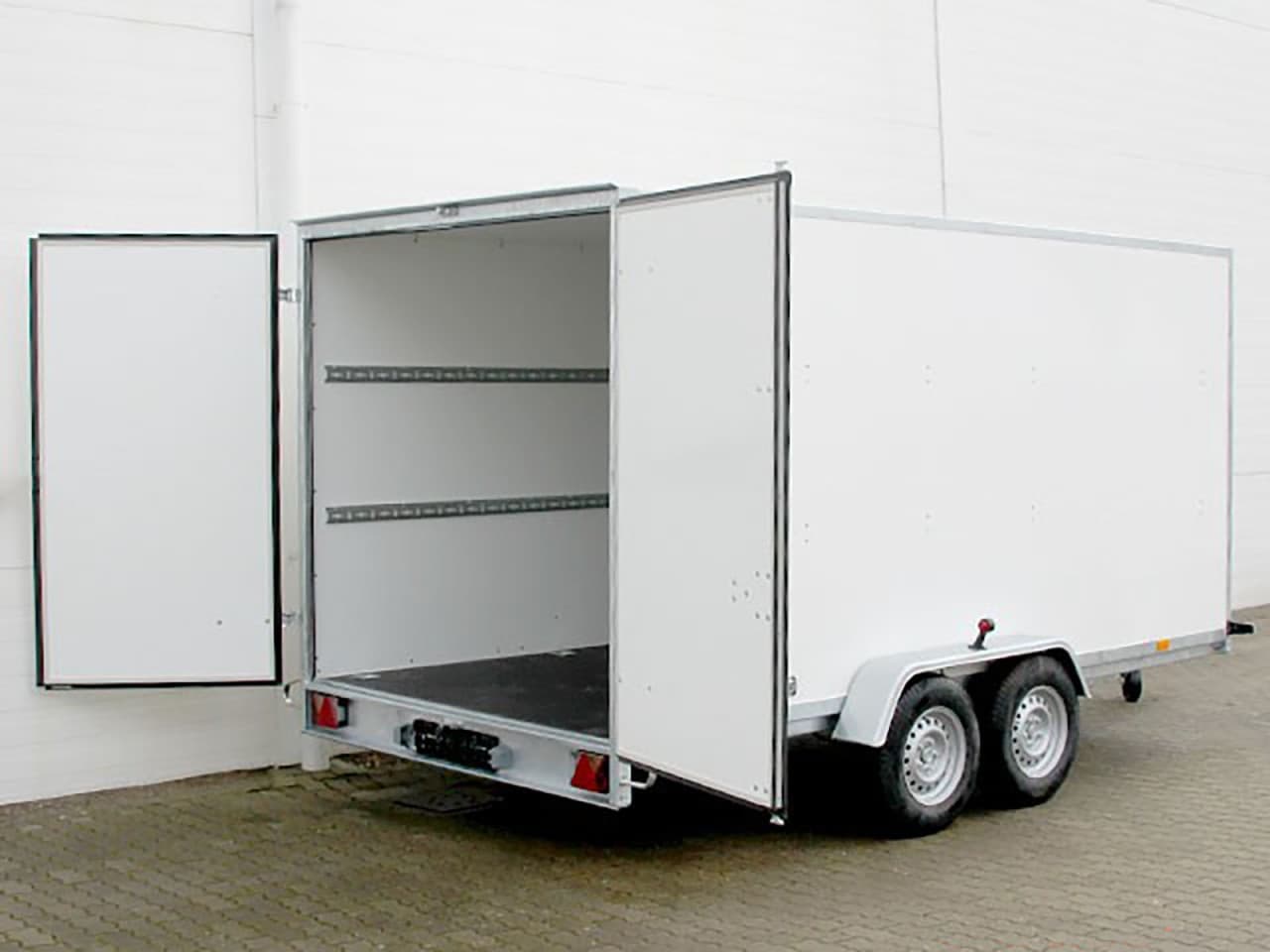 Blyss gesloten aanhanger 200x400cm hoogte: 190cm 2,7t|100km/u|SW-Nieuw