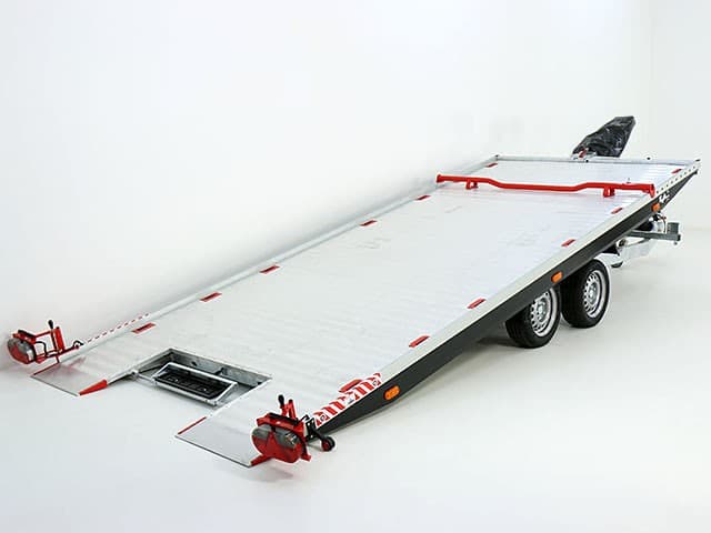 Vezeko autoaanhanger Race Master Profi aluminium 209x550cm 3,5t | Elektrische lier - nieuw