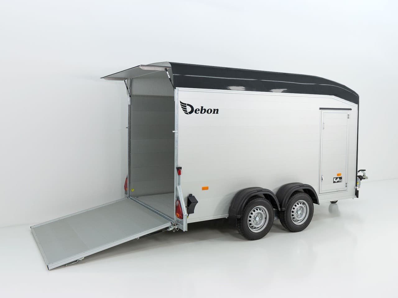 Debon Roadster Alu C700 179×378 H201 2.6t | Alu | Polybug | Deur | Zwart - Nieuw