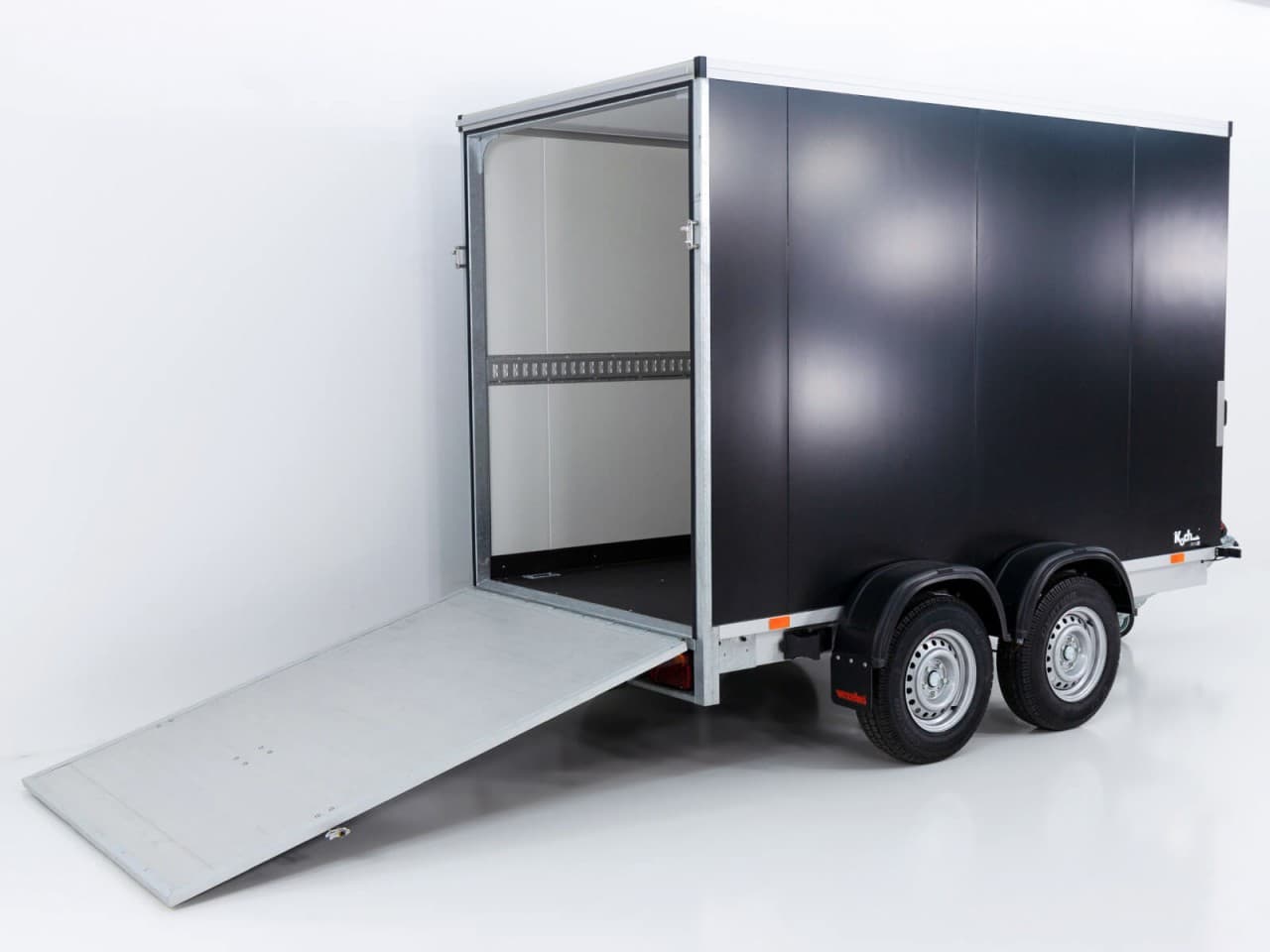 Vezeko bagageaanhanger 152x355cm Hoogte: 193cm 2.7t|Ramp|Zwart-Nieuw